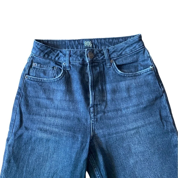 BDG Straight high Waisted straight Jeans Black washed - Picture 8 of 12